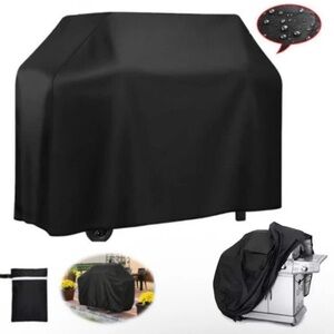 Black Waterproof Grill Cover